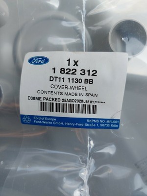 Genuine Ford TRANSIT Mk8 Connect Mk2 Steel Wheel Trim 6.5x16