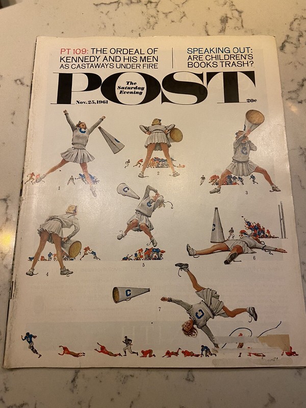 Saturday Evening Post Magazine Nov 25 1961: Kennedy & His Men | Chile Communism