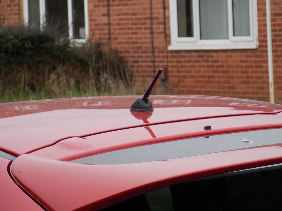 4 inch " Short Black Aluminum Antenna Mast AM/FM for MITSUBISHI LANCER 2002-2007 - Image 3 of 4