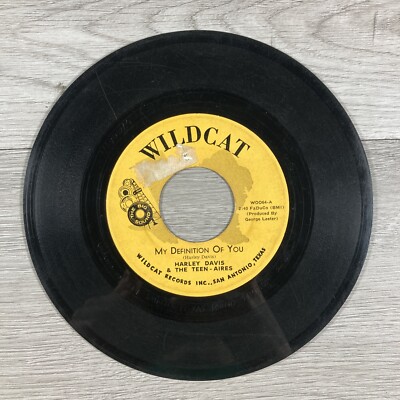 Harley Davis & The Teen-Aires - 45 7'' My Definition of You / Mad Lover Vinyl