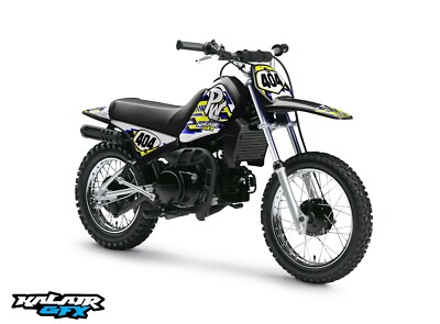 Graphics Kit for Yamaha PW80 (1990-2023) PW-80 PW 80 INCISION-yellow