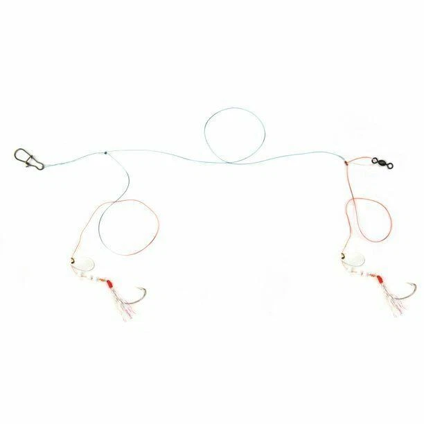 Lote de 7 Sea Striker 3 Deluxe Mullet-1 Platija-2 Plataformas Bluefish Bucktail Teaser Foto 3 de 4