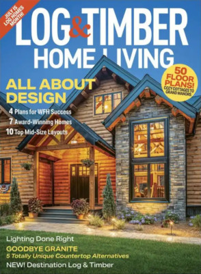 LOG & TIMBER HOME LIVING MAGAZINE | JUN/JUL 2022 | ALL ABOUT DESIGN