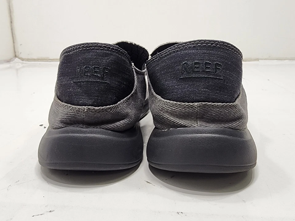 Mocasines sin cordones Reef Cushion Coast para hombre informales negros piedra talla 12 Foto 4 de 4