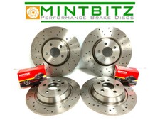 Focus RS 2.5 Turbo RS500 2.5 Turbo Drilled Front Rear Brake Discs & Pads / MK2