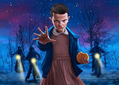 Large A3 Stranger Things Poster (Brand New)