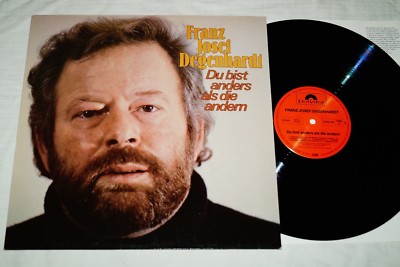 Franz Josef Degenhardt    Du Bist Anders Als Die Andern, LP, NL 1982, OIS, vg++