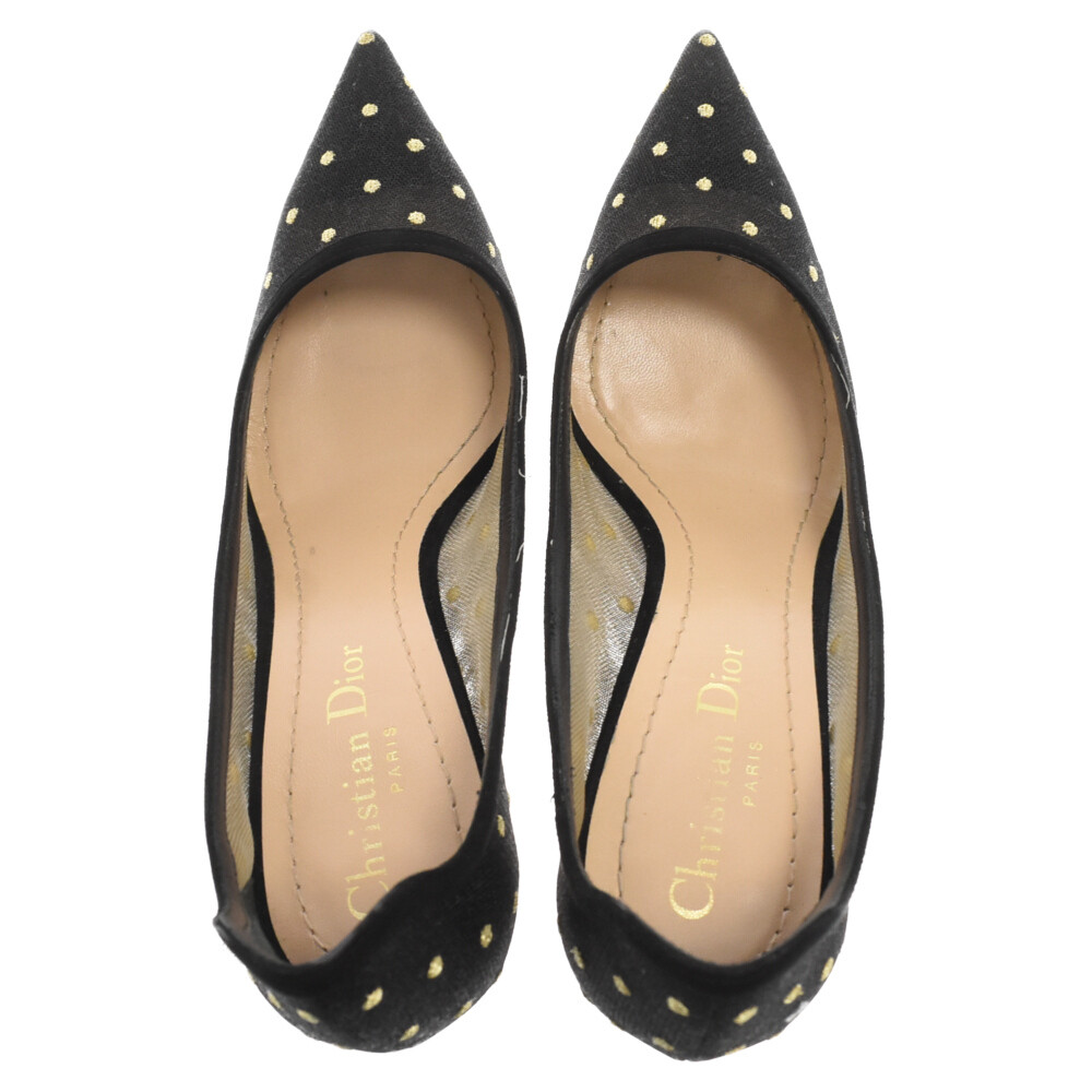 Christian Dior DMOI Mesh High Heel Pumps Black ladie… Gem