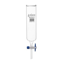500ml Dropping Funnel PTFE Stopcock Open Top Borosilicate Glass