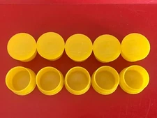 10x MS90376-16Y CAPLUGS EP-16 CONN COVER PLUG YELLOW NAS837-16 NAS820-16A