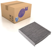 Image of Carbon Cabin Pollen Filter Fits Renault Captur Clio Grandt Blue Print ADR162515