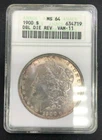 1900 Morgan Silver Dollar VAM-11 Doubled Wing ANACS MS64 Top 100 Dbld Die Rverse