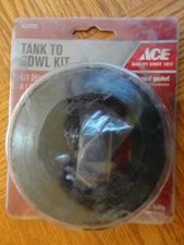 Ace Toilet Tank To Bowl Kit RECESSED Rubber Gasket w/ 3 Bolts for Kohler