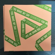 Seventeen You Make My Day K-Pop CD Album with Photocards Pink Green