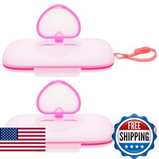 Healifty Baby Wipes Dispenser Portable Wet Tissue Pouch Case Belt Clip On Go