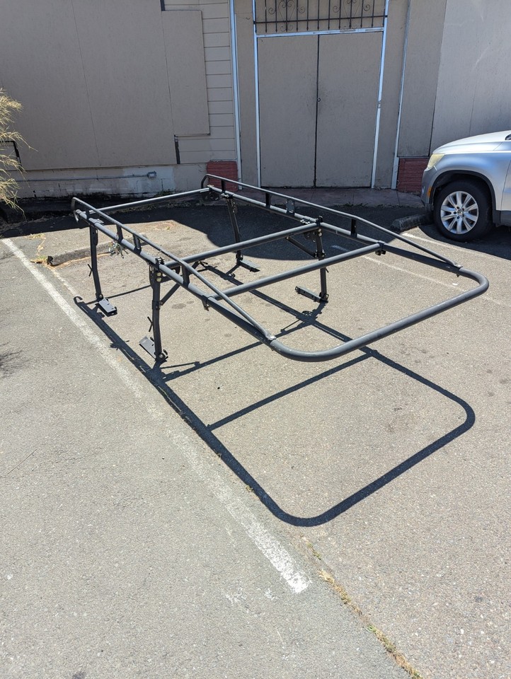Adjustable Truck Contractors Rack/Pickup Lumber Rack 1000lbs (HardWare ...