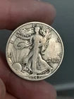 1942- S Walking Liberty Half Dollar #1