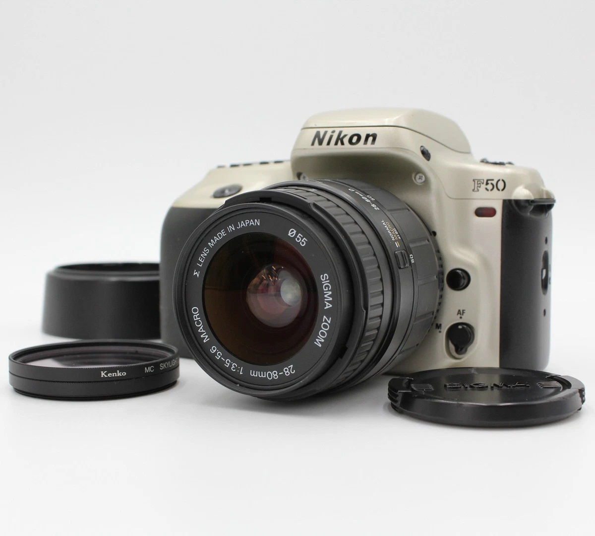 Nikon F50 Appareil Photo Argentique Reflex - Boîtier Noir - Japon Années 90