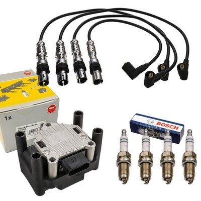 Zündkabel Zündkerzen Zündspule für 1.2 TSI VW Golf 6 Touran Caddy Ibiza Fabia A3