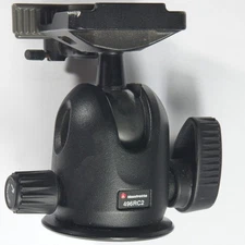 Manfrotto 496RC2 Compact Tripod Ball Head with RC2 quick release system