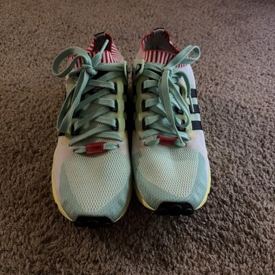 Adidas Men's EQT Support RF Primeknit Frozen Green Sneakers US Size 10