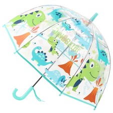 Kids Clear Umbrellas for Rain,Safety Transparent Dome Bubble Umbrella Windpro...