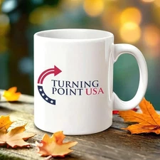 Charlie Kirk Mug, Charlie Kirk Turning Point USA Mug Coffee