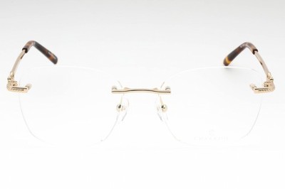 Charriol PC71072 C01 Shiny Gold/Tortoise 54mm Eyeglasses New  display picture 2