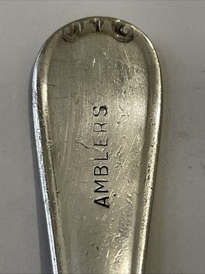 Amblers Vintage Souvenir Spoon Collectible