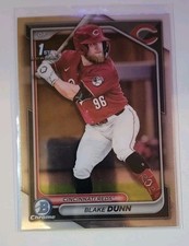 Blake Dunn 1st Chrome Bowman 2024 Topps Bowman Chrome Baseball