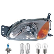 Scheinwerfer links inkl. Premium Lampen für Ford Fiesta IV JA_ JB_ mit LWR Motor