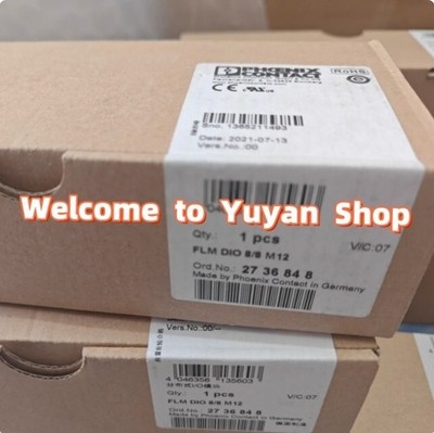 1  PC  NEW   FLM DIO 8/8 M12   2736848   Distributed   I/O   Module   #md