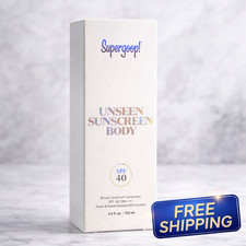 Supergoop Unseen Sunscreen Body SPF 40 PA  Broad Spectrum 3.4 oz / 100 ml