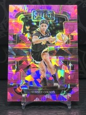 2024 Panini Select WNBA - Concourse Pink Ice Prizm #40 Sydney Colson
