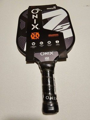 Paddle Wide Body Paddle With Sweet Spot Black Onix Sports Z5 Graphite Pickleball