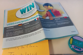 Lego Dimensions 71227 Simpsons Krusty the Clown Tag & Insert Book Only