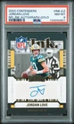 2024 Panini Contenders #INK-JLE Jordan Love Auto NFL Ink GOLD /10 Packers PSA 8