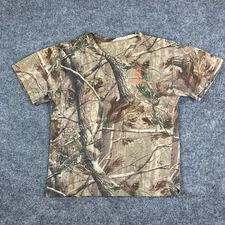 Camo Hunting T-Shirt Mens M Realtree Short Sleeve Ted Nugent Quote Outdoors