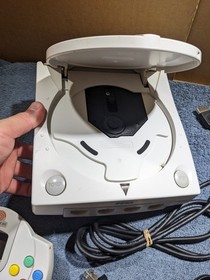 Sega Dreamcast Console Bundle W/ Controller + Wires - No Memory Card - Working