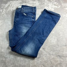 McGuire Women's Size 28 Straight Leg Jeans Blue Medium Wash 38G Made in USA