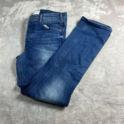 McGuire Women's Size 28 Straight Leg Jeans Blue Medium Wash 38G Made in USA - Afbeelding 1 van 8