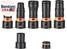 7-Piece Shop Vac Hose Adapter Kit for 1-1/4" Hose, Multi-Size Vacuum Hose Adapte