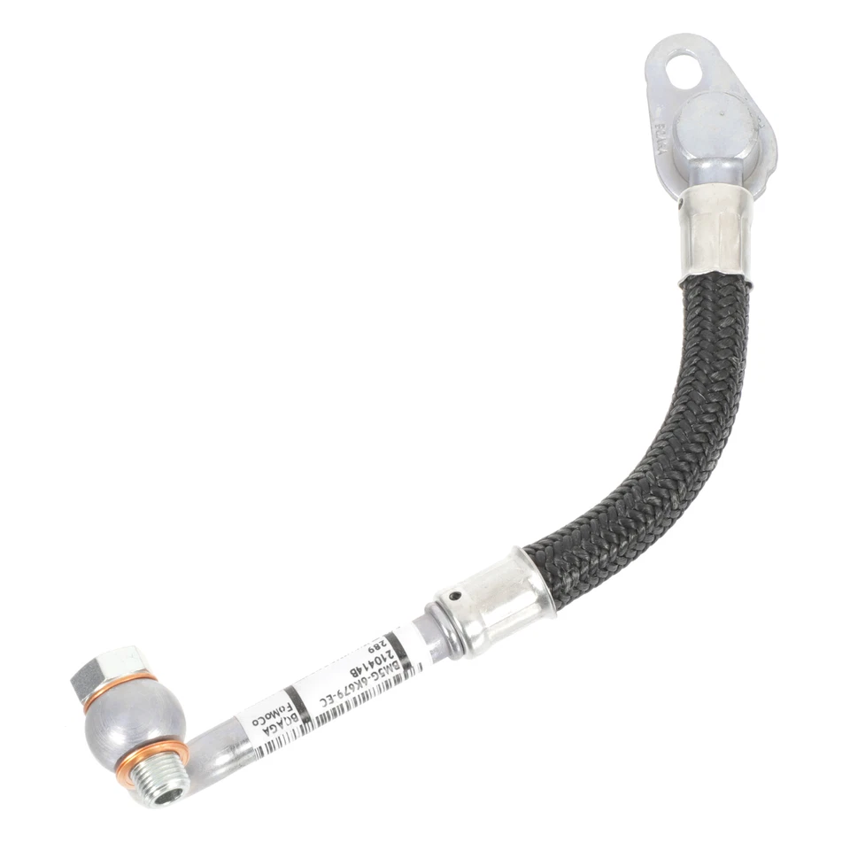 Nuevo conjunto de tubo de alimentación de aceite turbocompresor Fiesta OEM Ford 2013-2019 BM5Z-6K679-A Foto 3 de 4