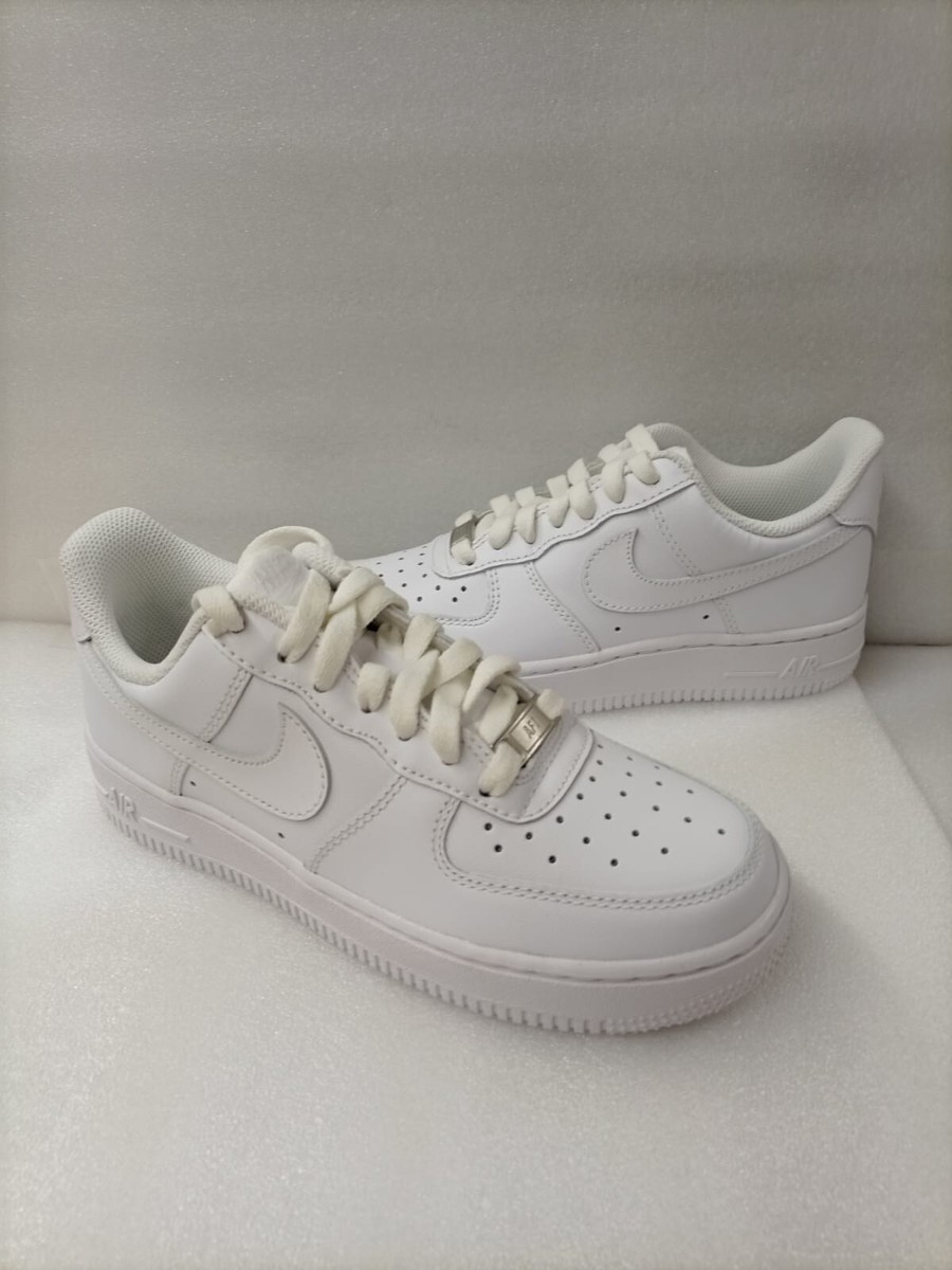 【Nike】(W) Nike Air Force 1 '07 Low White / DD8959-100 Nike Shoes Womens 7 Air Force 1 '07 Low Sneakers White