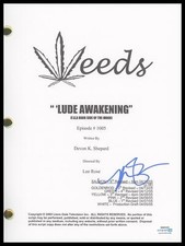 Mary-Louise Parker "Weeds" AUTOGRAPH Signed 'Lude Awakening' Episode Script ACOA