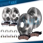 8pc 11.02" Front 10.20" Rear Brake Rotors Ceramic Pads for 2007-2013 Mini Cooper