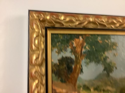 Well Framed Signed Italian Landscape Oil/Board - Picture 5 of 15