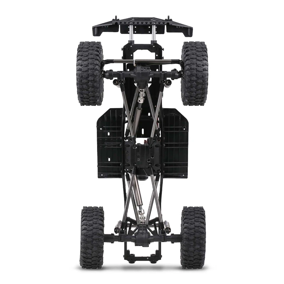 AUSTAR 313mm Wheelbase Chassis Frame w/Tires for 1/10 AXIAL SCX10 II Car W6E1 - Image 2 of 4