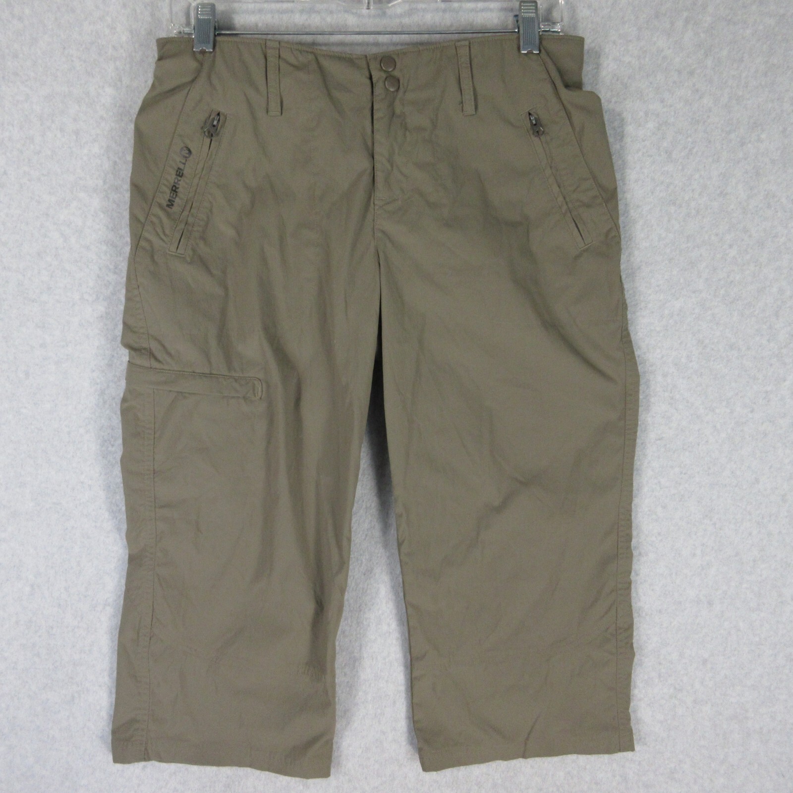 Merrell Capri Pantaloni Donna 8 Marrone Assicurazione Performance Outdoor Campeggio Escursione Arrampicata