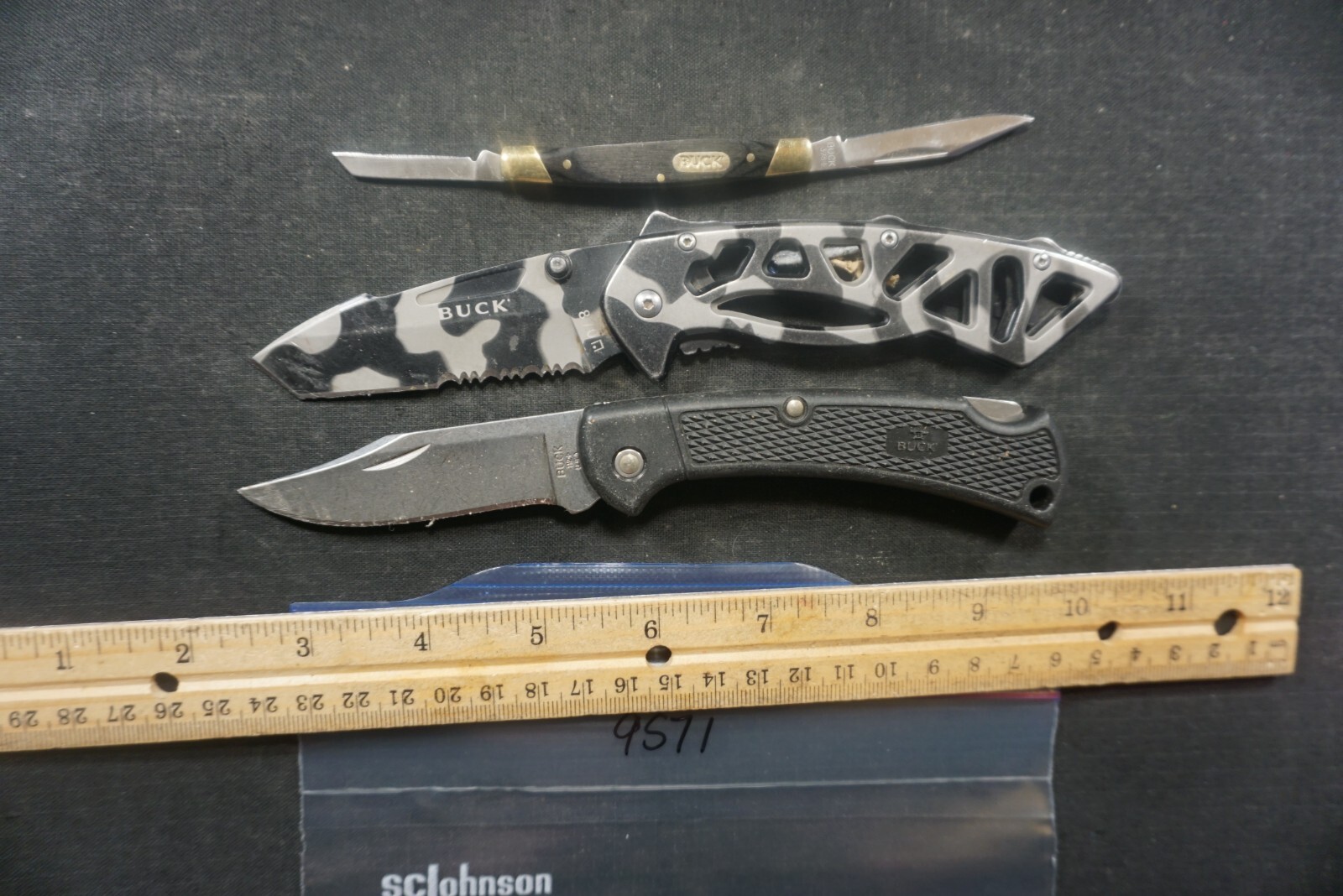 9571 Three Buck pocket knives eBay